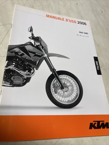 Ktm 660 smc 2006 - 2006, manuale