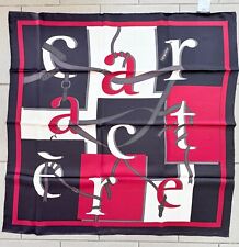 CARACTÈRE  PARIS- FOULARD DONNA SETA Misure 86x88 cm.