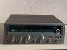 SINTO AMPLIFICATORE VINTAGE ANNI 70' SANSUI G7700 ARGENTO PANNELLO IN LEGNO