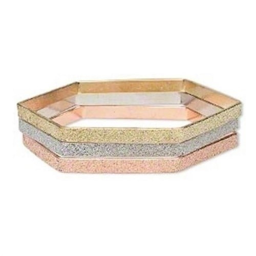 Set bracciali geometrici - set,