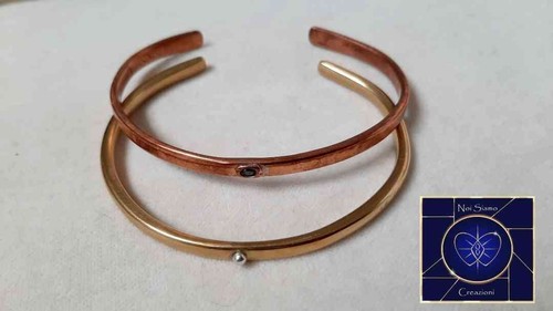 Bracciali ottone rame - bracciali,