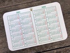 ROLEX CALENDAR 2001 2002