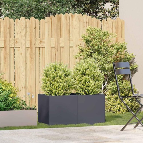 Fioriera antracite 80x40x40 - fioriera,