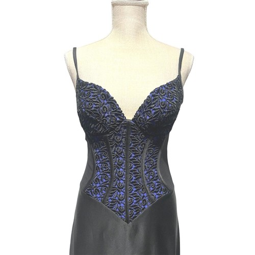 Maxi abito vintage tadashi - abito,