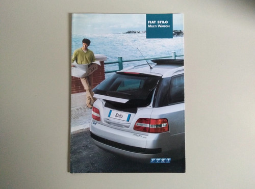 Depliant brochure fiat stilo - depliant,