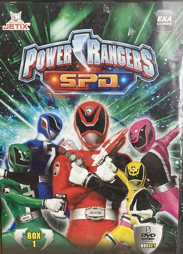 Cofanetto power rangers spd - power,