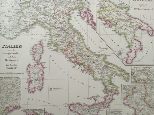 Antica carta italia - antica,