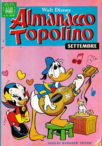 Almanacco topolino 213 - n.213, sett
