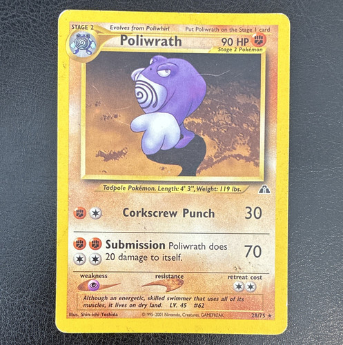 Pokemon tcg poliwrath - pokemon,