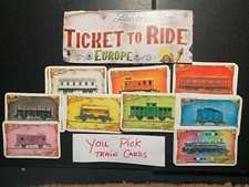 Ticket To Ride Europe CARTE