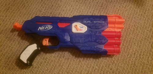 Nerf dual strike mega elite - dual-strike, &