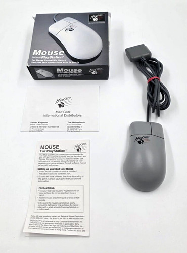 Mouse ps1 madcatz confezione - ps1,