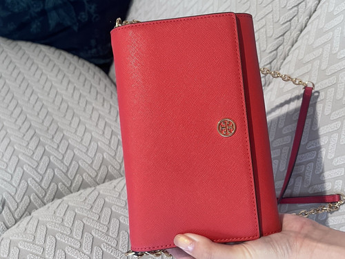 Tory burch portafoglio rosso - tory,