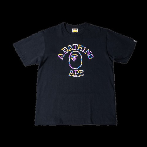 Shirt bape nera - t-shirt,