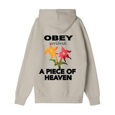 Obey- felpa con cappuccio A