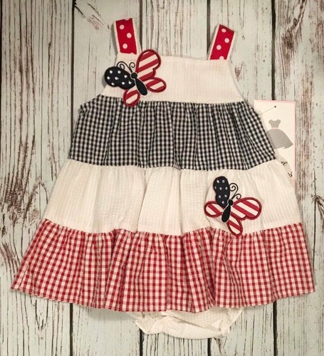 Set abito patriottico farfalla - abito,