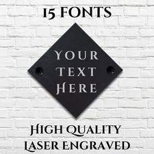 Targa Diamante Ardesia