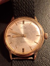 Orologio Uomo Placcato Oro Meccanico