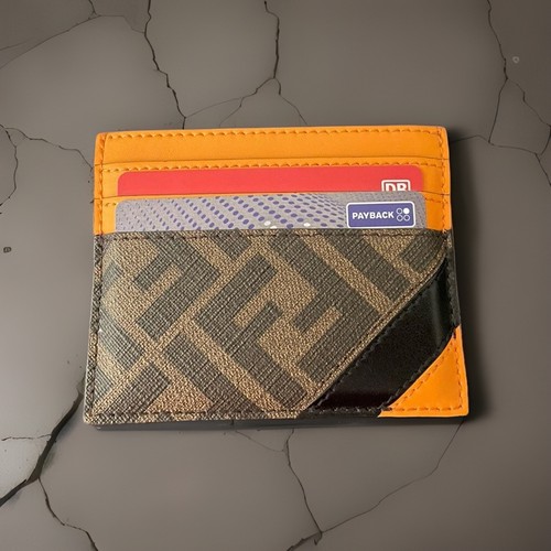 Fendi porta carte pelle - porta,