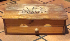 Antica Scatola Da Cucito In