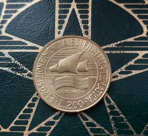 200 lire 1992 filatelia - ($),