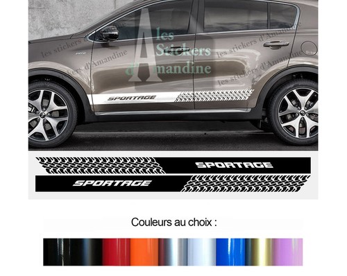 Bandes laterales pour kia - x,