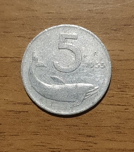 Moneta rara lire delfino - moneta, del