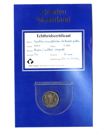 Olanda fiorino 2001 unc - olanda,