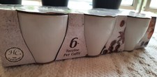 Set pezzi tazzine tazze - 6,