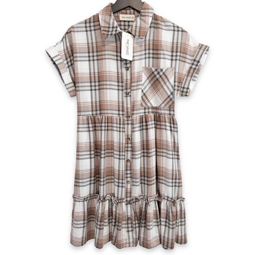 Abito babydoll quadri - a,