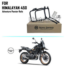 Originale Royal Enfield "Adventure Pannier Rails Black" New Himalayan 450