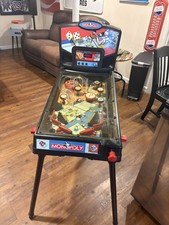 Gioco flipper Monopoly vintage