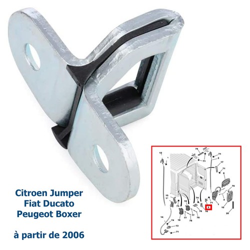 Gancio porta posteriore jumper - gancio,
