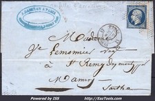 France 14a sur lettre avec - sur,