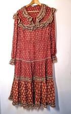 Abito midi boho taglia M L a