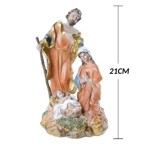 Presepe natività resina - in,