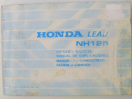Honda piombo nh125 1983 - piombo,