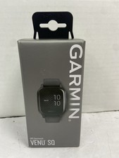 Smartwatch fitness Garmin Venu Sq grigio ombra con lunetta ardesia con scatola