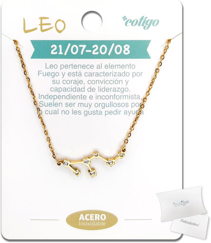 Collana con segno zodiacale - con,