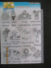Penny Black summer fun stamp