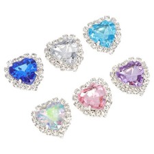 6 pezzi Clip per scarpe Clip