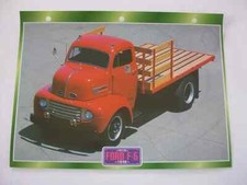 CARTE FICHE CAMION PORTEUR