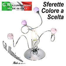 LUMETTO MODERNO CROMATO 1 LUCE