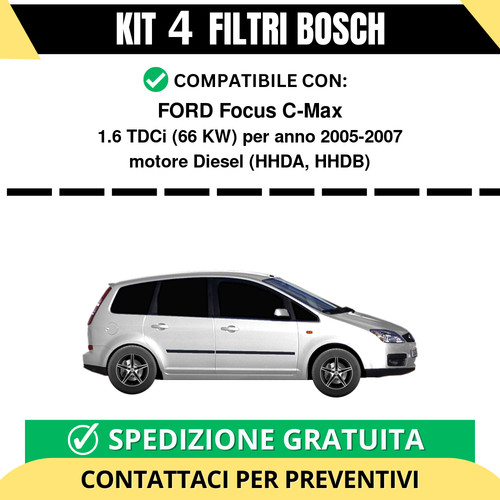Kit filtri bosch ford focus - kit,