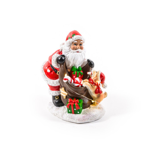 Babbo natale con - con, e