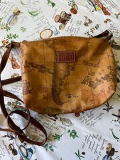 Alviero Martini 1a classe prima Borsa mappamondo usata vintage