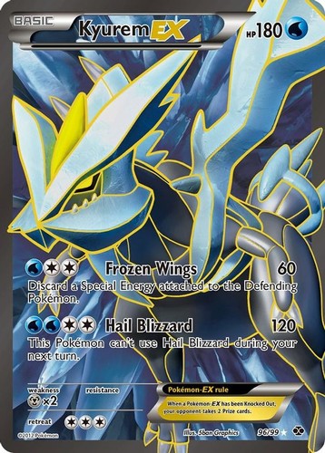 Kyurem 99 pokemon - ex,