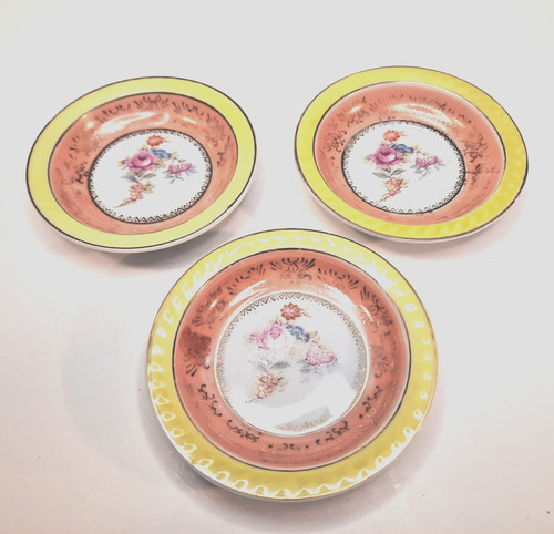 Vintage piattini tazza - 3, uovo