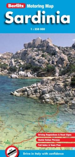 Sardinia berlitz motoring map - berlitz,