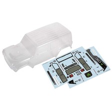 Clear Body, Precut: SCX24 Jeep